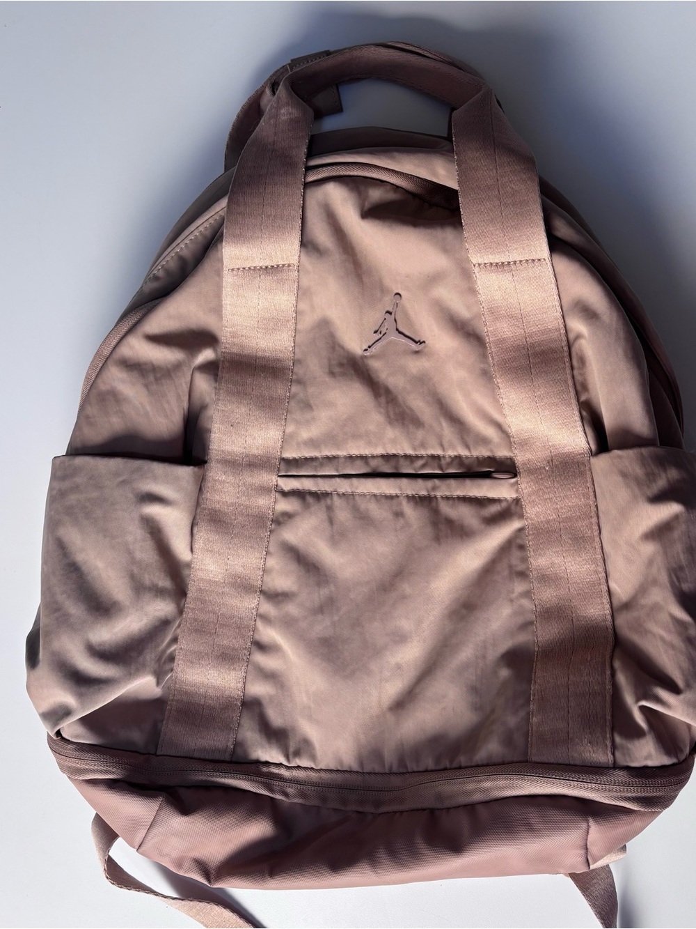 Jordan Alpha Backpack in the color Desert